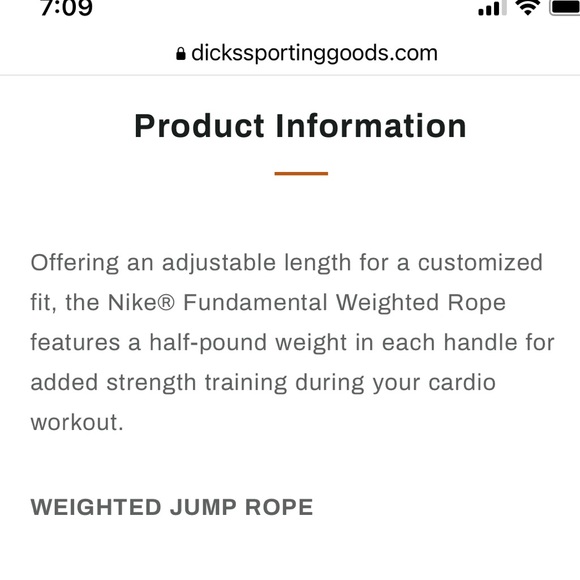 Nike weighted jump rope and Gliding disc - Picture 4 of 4